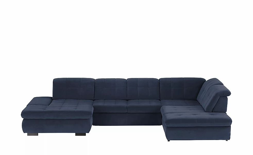 Lounge Collection Wohnlandschaft  Spencer ¦ blau ¦ Maße (cm): B: 382 H: 102 günstig online kaufen