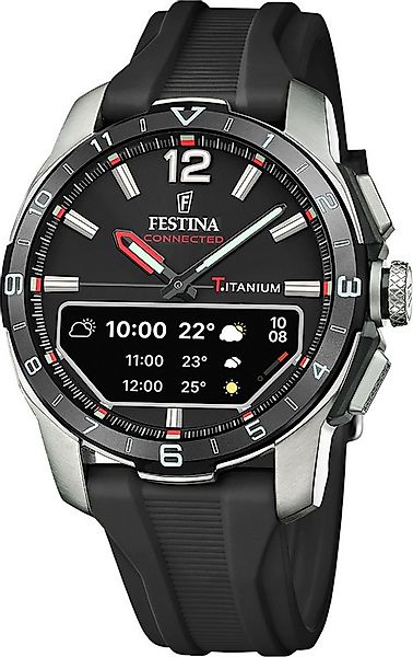 Festina Multifunktionsuhr Festina Herrenuhr Silikon schwarz, (Multifunktion günstig online kaufen
