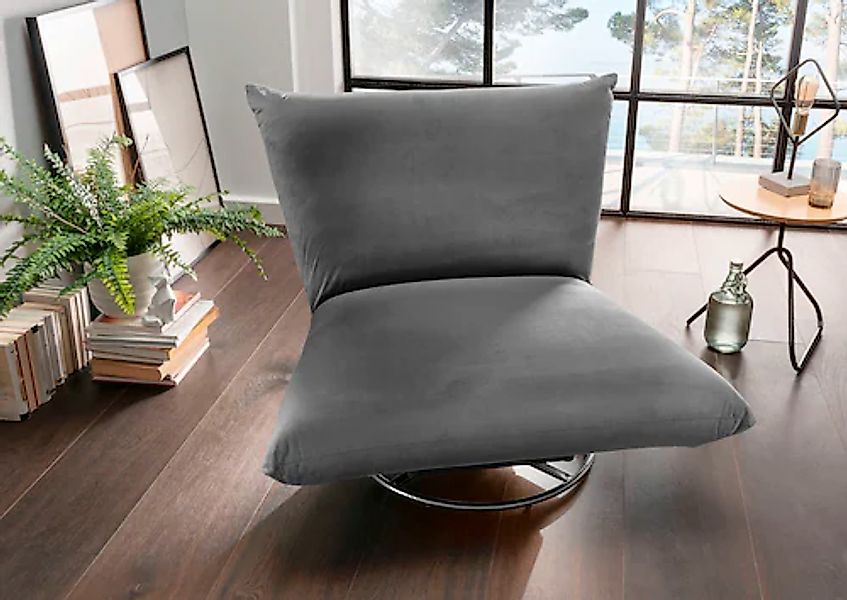 INOSIGN Drehsessel "Cremona", 360 drehbar mit Metallfuß günstig online kaufen