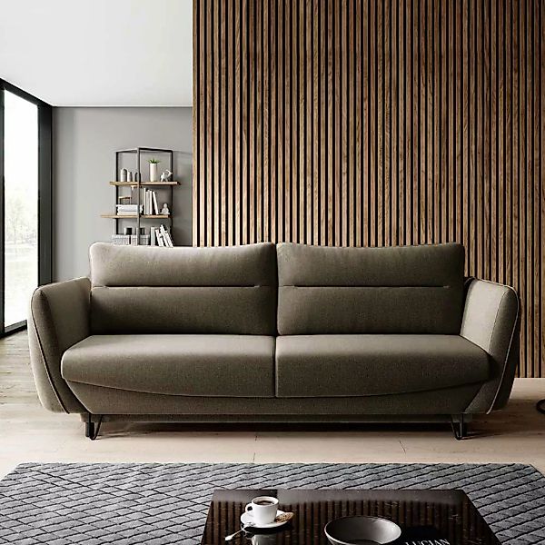 Sofa Dreisitzer Sofa mit Armlehnen in modernem Design günstig online kaufen