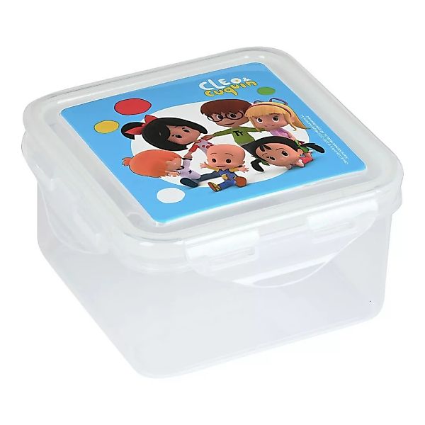 Lunchbox Cleo & Cuquin Good Night Polyurethan Blau (13 X 7.5 X 13 Cm) günstig online kaufen