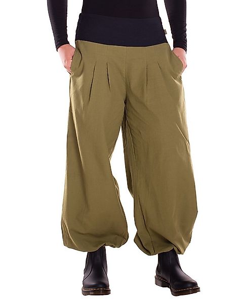 Vishes Haremshose Lange Damen Sommerhose Haremshose Schlupfhose zweifarbig günstig online kaufen