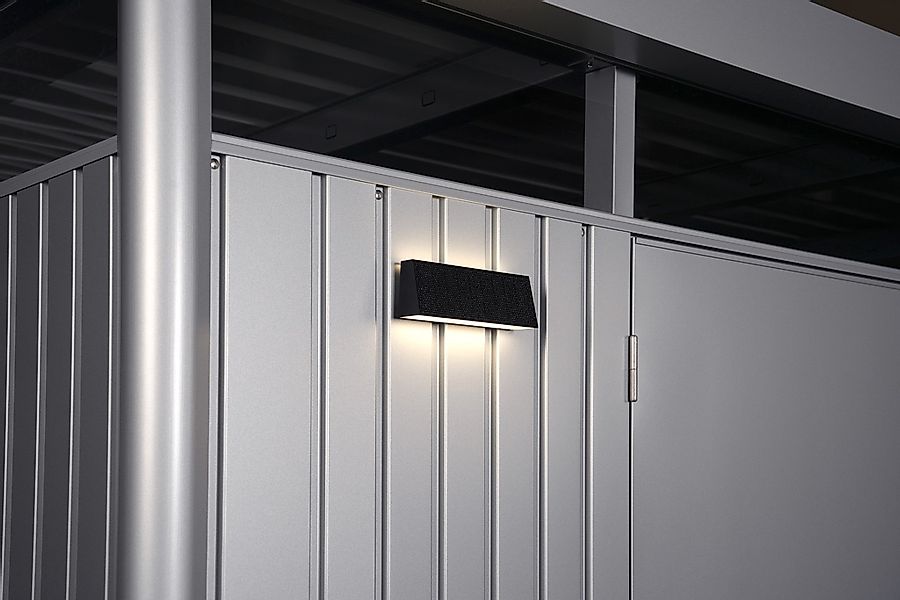 Biohort LED Solarleuchte "für Gerätehaus und Geräteschrank" LED-Modul Warmw günstig online kaufen