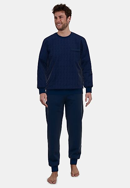 GÖTZBURG Pyjama "Zartbitter", (2 tlg.), Langarm, lange Hose, Rundhalsaussch günstig online kaufen