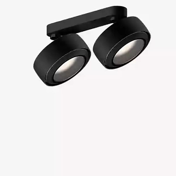 Occhio Più R Alto Doppio Volt S100 Strahler LED 2-flammig, Kopf schwarz mat günstig online kaufen