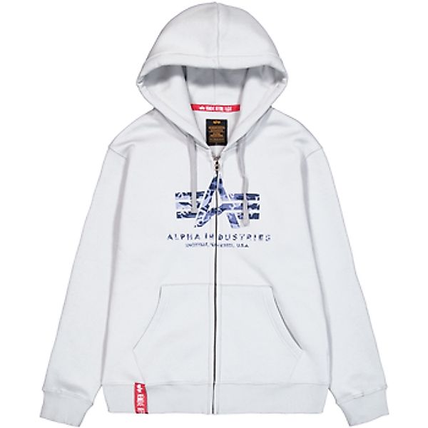 Alpha  Sweatshirt Basic Zip Hoodie PP Camo - pastel grey günstig online kaufen