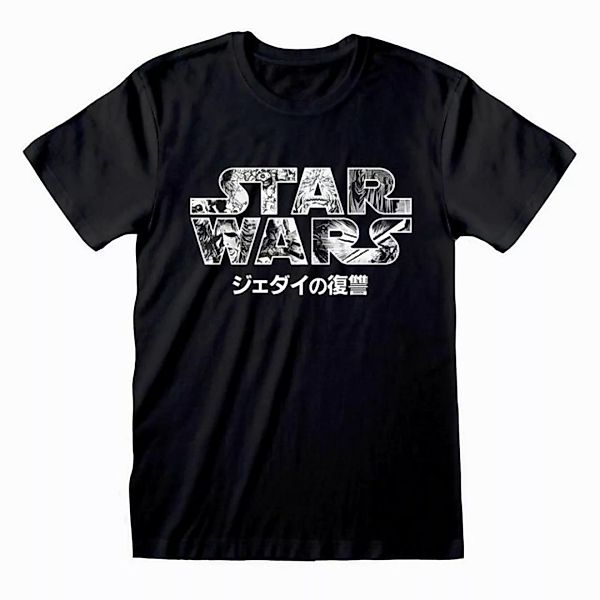 Star Wars T-Shirt Manga Logo günstig online kaufen