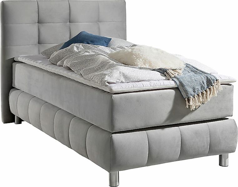 andas Boxspringbett "Salo", incl. Topper, 6 Breiten, 2 Härtegrade, TFK auch günstig online kaufen