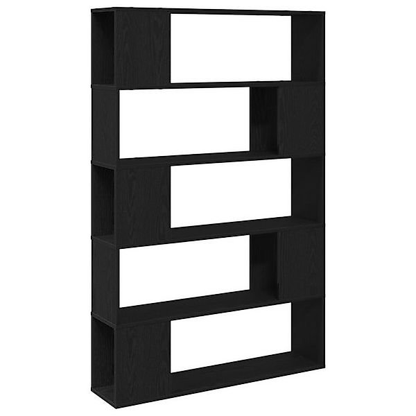 vidaXL TV-Schrank Bücherregal Schwarz Eiche 100x24x155 cm Holzwerkstoff (1- günstig online kaufen