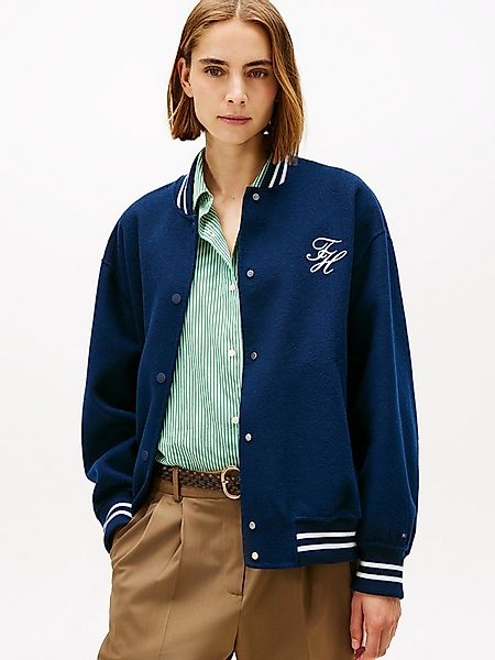 Tommy Hilfiger Bomberjacke DF WOOL VARSITY BOMBER mit Wolle günstig online kaufen