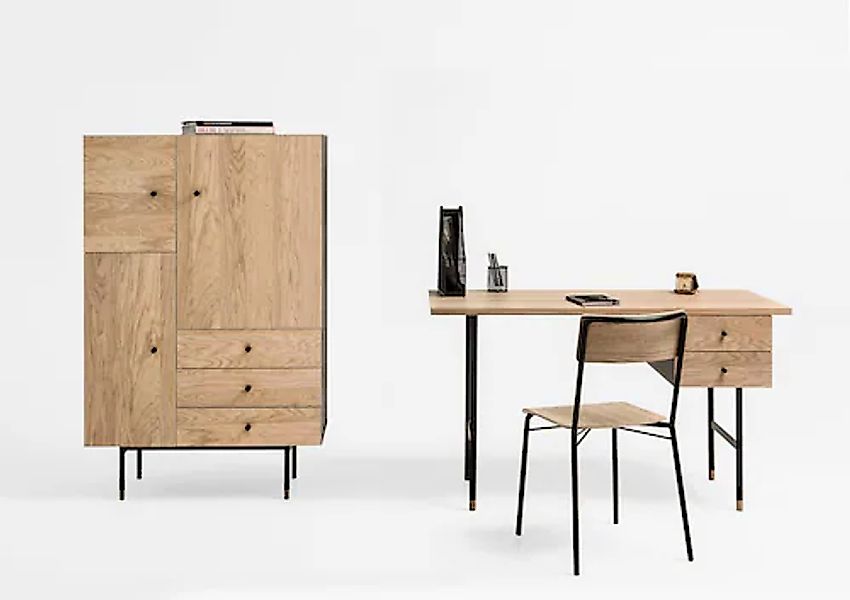 Woodman Highboard »Jugend Kommode«, Stauraumschrank mit Soft Close Funktion günstig online kaufen