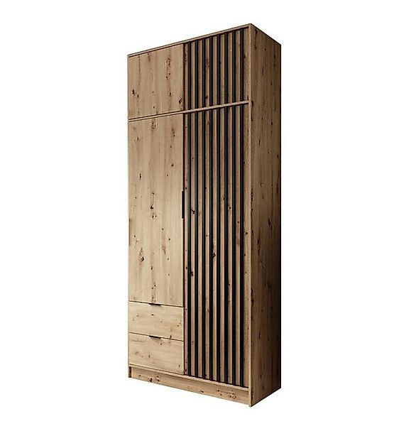 MOEBLO Kleiderschrank JOHN mit Erweiterung (Latten günstig online kaufen