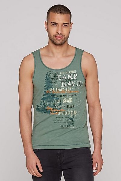 CAMP DAVID Tanktop aus Baumwolle günstig online kaufen