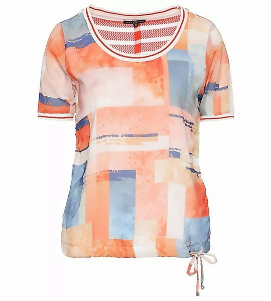 Christian Materne T-Shirt Bluse koerpernah im Materialmix günstig online kaufen