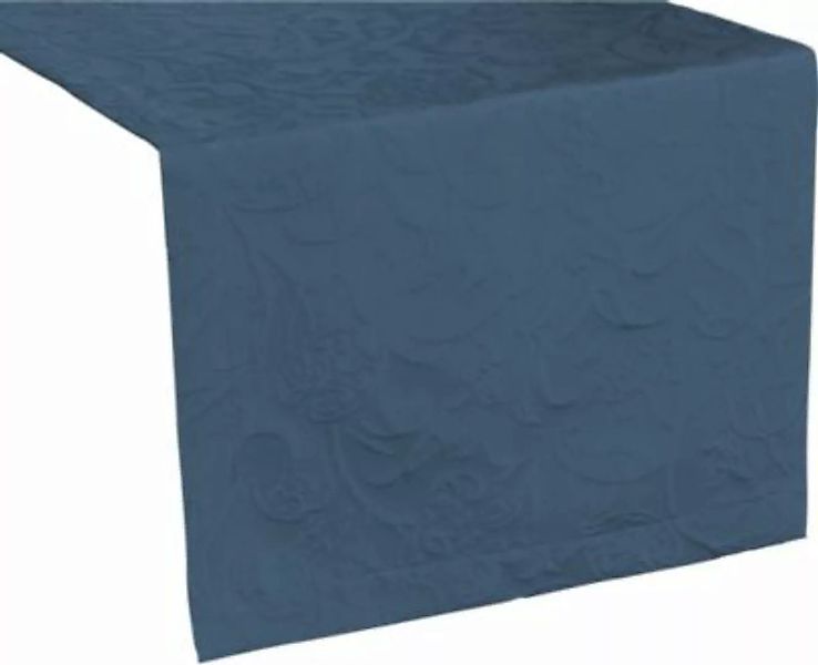 Pichler Tischläufer Jacquard Cordoba blau Gr. 150 x 150 günstig online kaufen