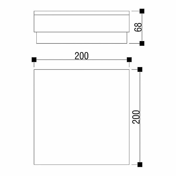 LED-Bodeneinbauleuchte Tabit, 20 x 20 cm, begehbar günstig online kaufen