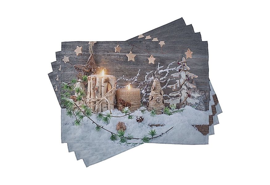 Abakuhaus Platzset Waschbare Stoff Esszimmer Küche Tischdekorations Digital günstig online kaufen