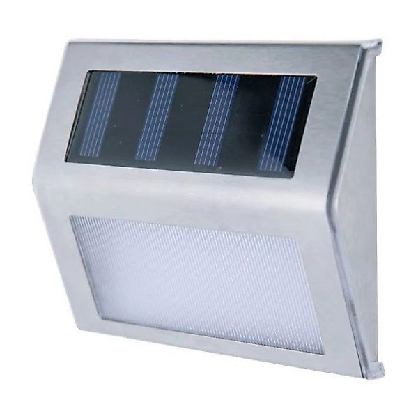 Näve Leuchten 4er-Set LED Solar-Außenleuchte silber günstig online kaufen