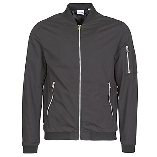 Jack & Jones Bomberjacke "JJERUSH mit geripptem Kragen und Taschen", unifar günstig online kaufen