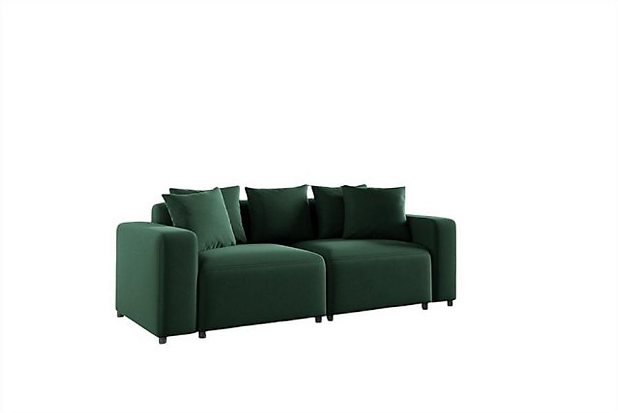 Fun Möbel 2-Sitzer Sofa Designersofa MEGAN 2-Sitzer in Stoff Salvador, inkl günstig online kaufen