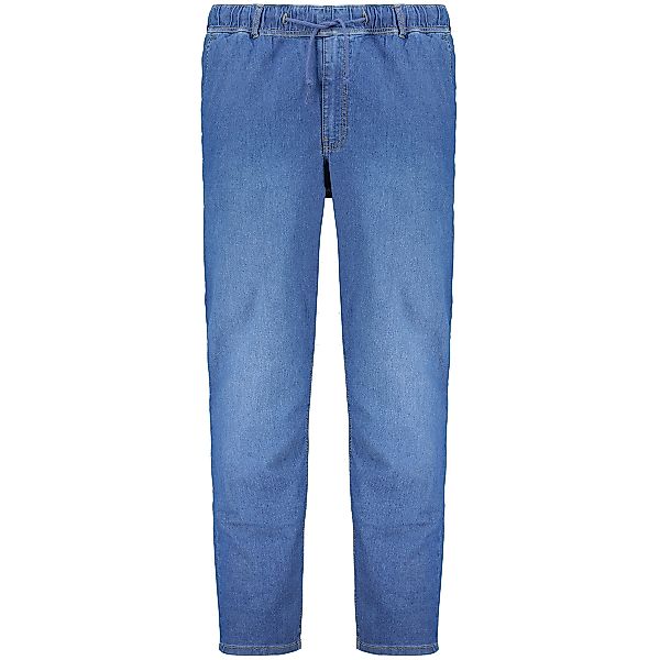ADAMO Schlupfjeans mit Dehnbund, gerade Farbe mittelblau Größe: 10XL günstig online kaufen