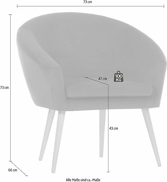 Gutmann Factory Sessel "Pietro", (Set), in toller Farbvielfalt günstig online kaufen