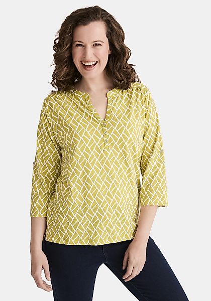 STOOKER WOMEN 3/4-Arm-Shirt "MARIE Print Shirt Bluse 3/4-Arm", Regular Fit günstig online kaufen