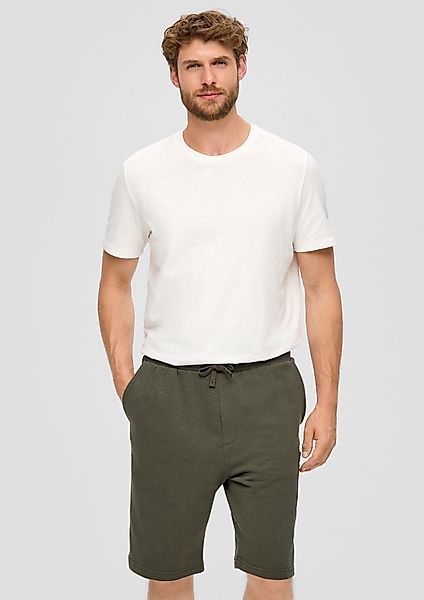 s.Oliver Bermudas Lässige Sweatshorts aus Flammgarn günstig online kaufen
