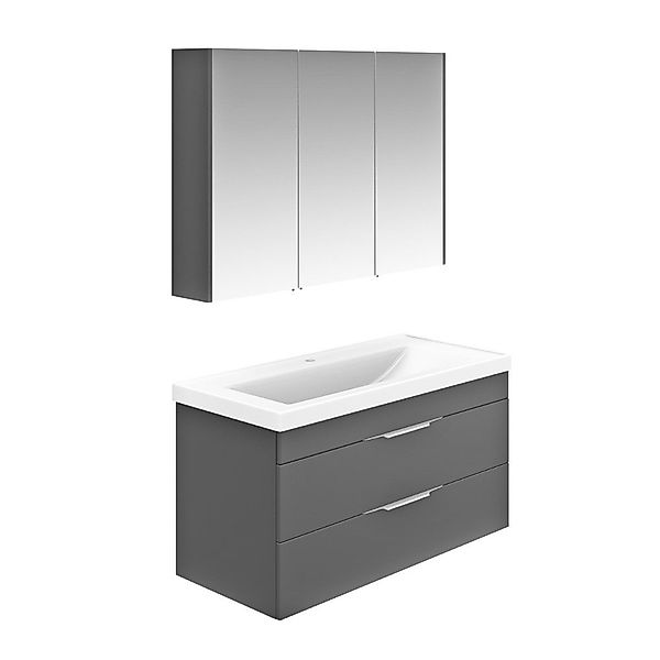 Karen Badmöbel-Set Badmöbel Set Lotus 100 günstig online kaufen
