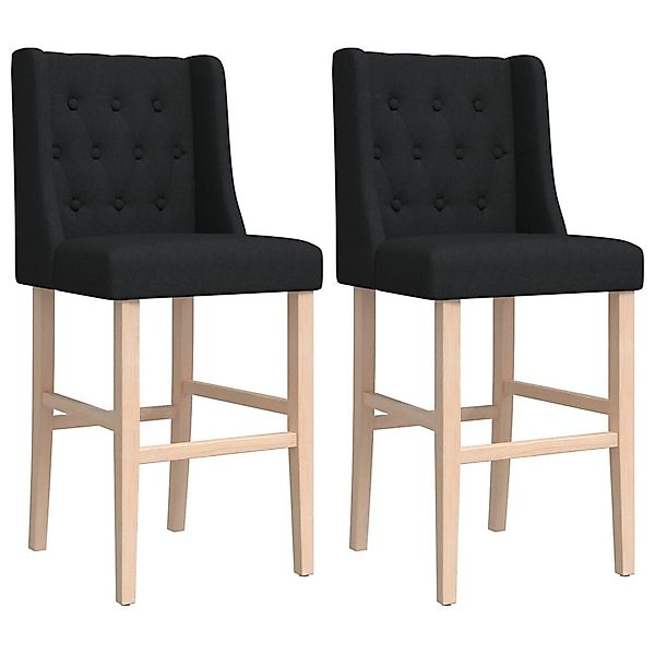 vidaXL Barhocker Barstühle 2 Stk. Massivholz günstig online kaufen