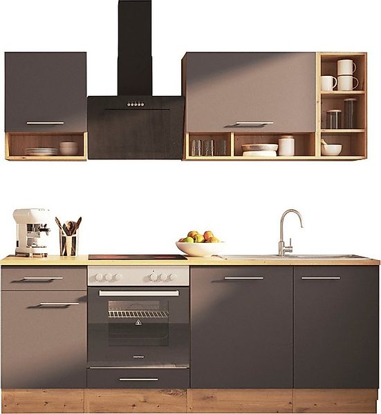 RESPEKTA Küche Hilde, Breite 220 cm, wechselseitig aufbaubar, exkl. Konfigu günstig online kaufen