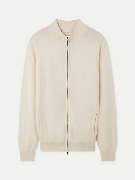 GOBI Cashmere Strickjacke Naturfarbe Kaschmirstrickjacke mit günstig online kaufen
