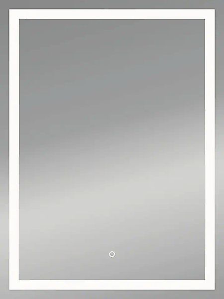 Kristall-Form LED-Lichtspiegel FrameLight II 50 cm x 70 cm Rechteckig günstig online kaufen