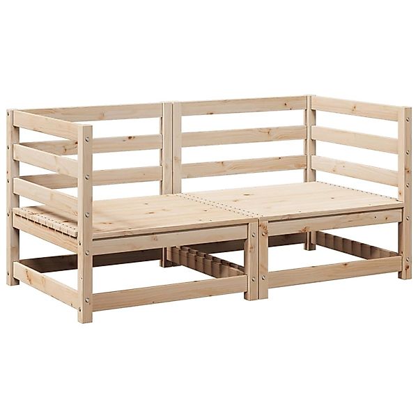 vidaXL 2-Tlg Garten-Sofagarnitur Massivholz Kiefer 3295810 günstig online kaufen