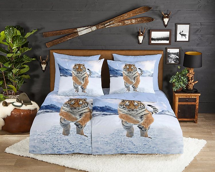 good morning Wendebettwäsche »Zelda«, Flanell, Biber, Winter, Warm, Wendeop günstig online kaufen