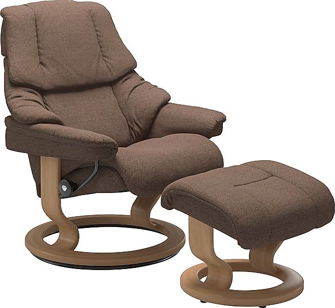 Stressless Relaxsessel "Reno", (Set, Relaxsessel mit Hocker), mit Hocker, m günstig online kaufen