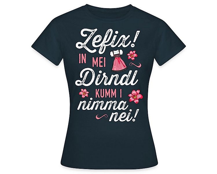 Spreadshirt T-Shirt Lustiges Dirndl Motiv Mit Spruch Für Damen Frauen T-Shi günstig online kaufen
