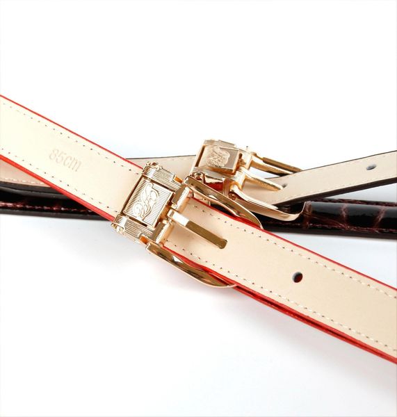 Anthoni Crown Ledergürtel aus Lackleder günstig online kaufen