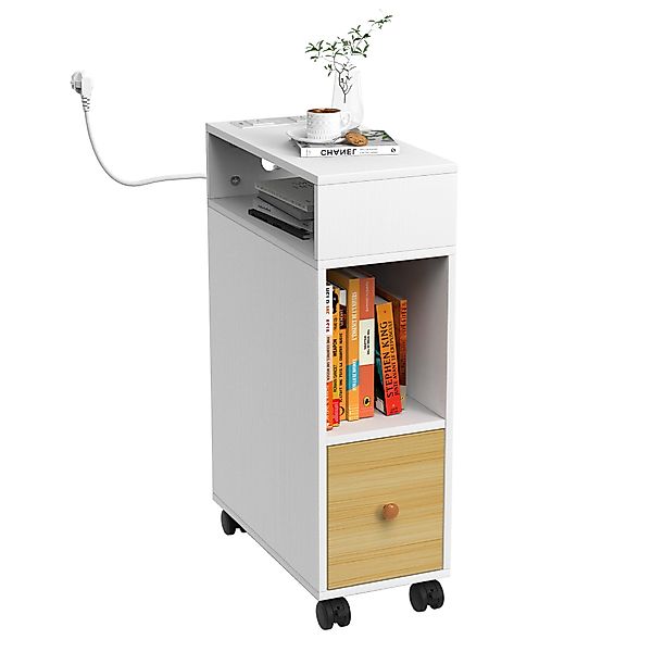 JEOBEST Nachttisch Nachtschrank Nischenregal Sofatisch, (1/2-St), günstig online kaufen