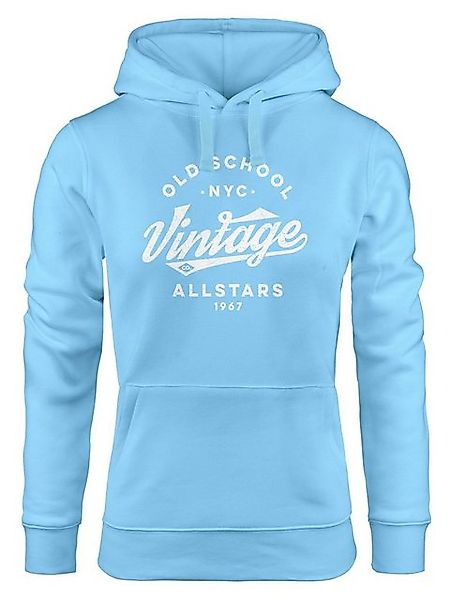 Neverless Hoodie Hoodie Damen College Style Schriftzug Oldschool Vintage Al günstig online kaufen