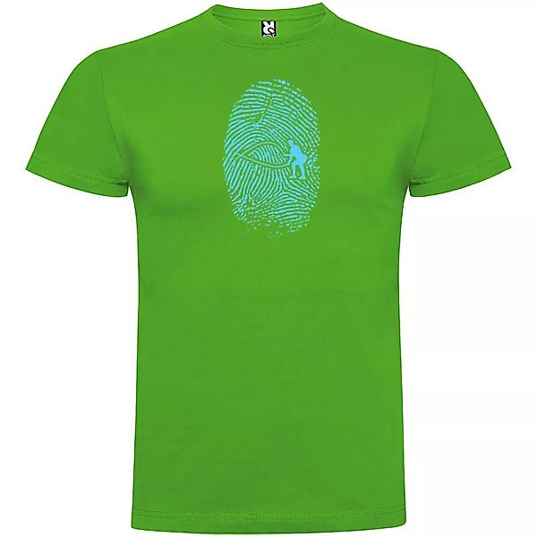 Kruskis Crossfit Fingerprint Kurzärmeliges T-shirt M Green günstig online kaufen