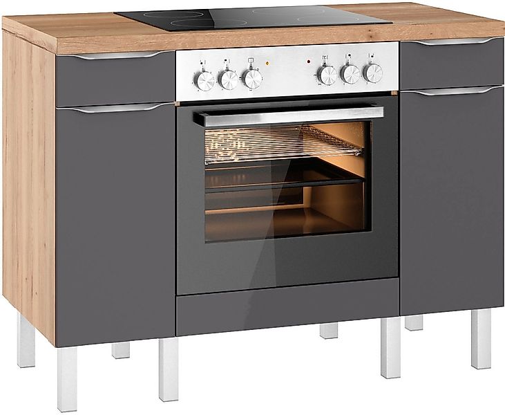 OPTIFIT Küche »Lilly2« Breite 120 cm, wahlweise mit E-Geräten günstig online kaufen