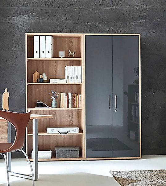 BMG Möbel Büromöbel-Set "Tabor Office", (Set, 2 tlg.) günstig online kaufen