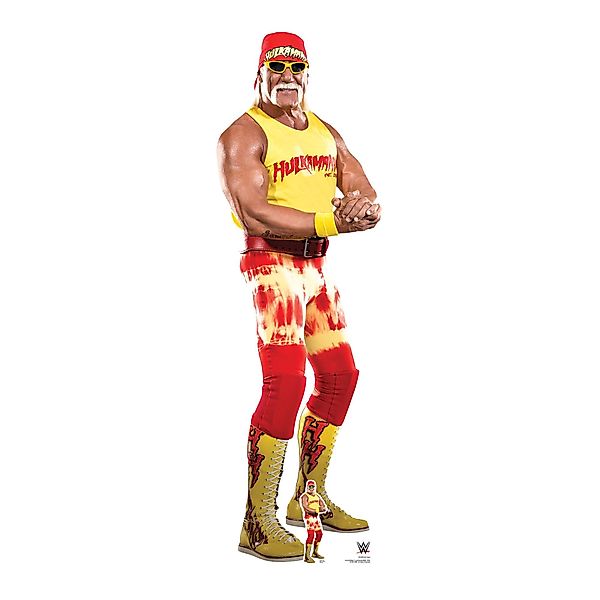 Dekofigur WWE Wrestling Pappaufsteller Hulk Hogan günstig online kaufen