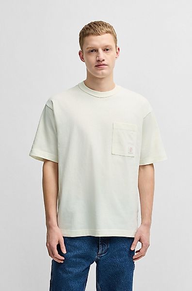 BOSS ORANGE T-Shirt Te cotton mit günstig online kaufen
