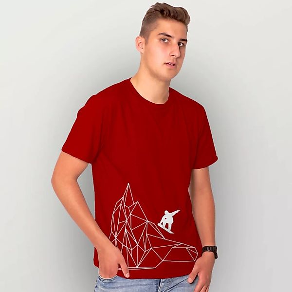 "Origamipiste" Männer T-shirt günstig online kaufen