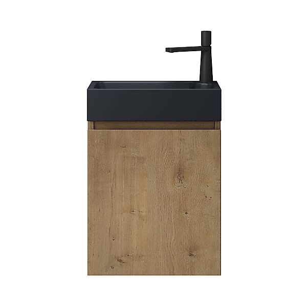 doporro Badmöbel-Set Badezimmerschrank Waschbeckenunterschrank Wandmontage günstig online kaufen