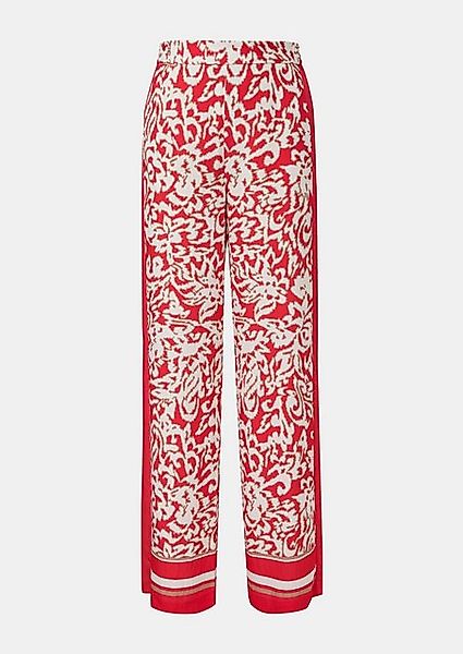 Comma Stoffhose Hose mit All-over-Print Gummizug günstig online kaufen