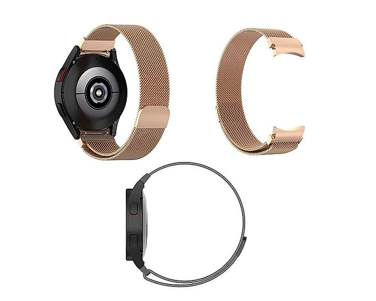 Wigento Smartwatch-Armband Für Samsung Galaxy Watch FE 6 5 4 Normal Pro Cla günstig online kaufen