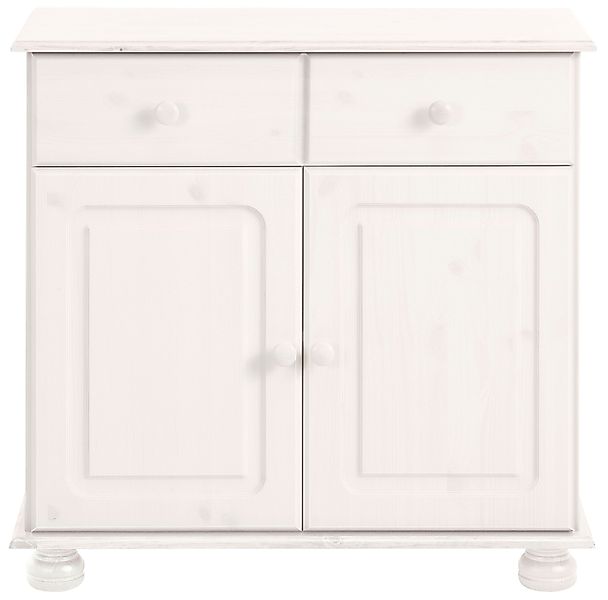 Home affaire Sideboard "Mette", Kommode mit gefrästen, kugelförmigen Füßen, günstig online kaufen